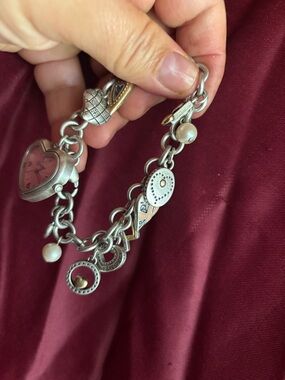 Brighton Hearts 💕 Watch bracelet  two tone gold and silver